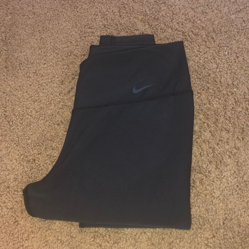 Dark Gray Full Length Nike Leggings